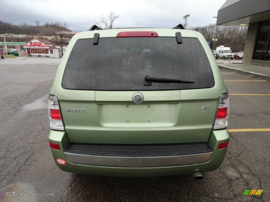 2009 Mariner 4WD - Kiwi Green Metallic / Stone photo #3