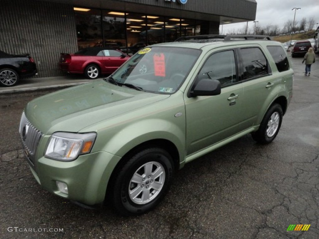 2009 Mariner 4WD - Kiwi Green Metallic / Stone photo #8