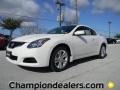 2012 Winter Frost White Nissan Altima 2.5 S Coupe  photo #1