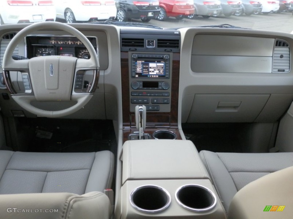 2012 Lincoln Navigator 4x4 Stone Dashboard Photo #60262601