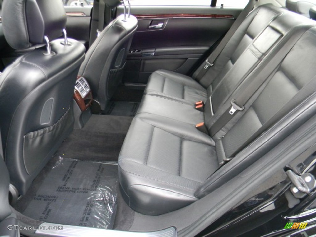 2010 Mercedes-Benz S 400 Hybrid Sedan Rear Seat Photo #60263065