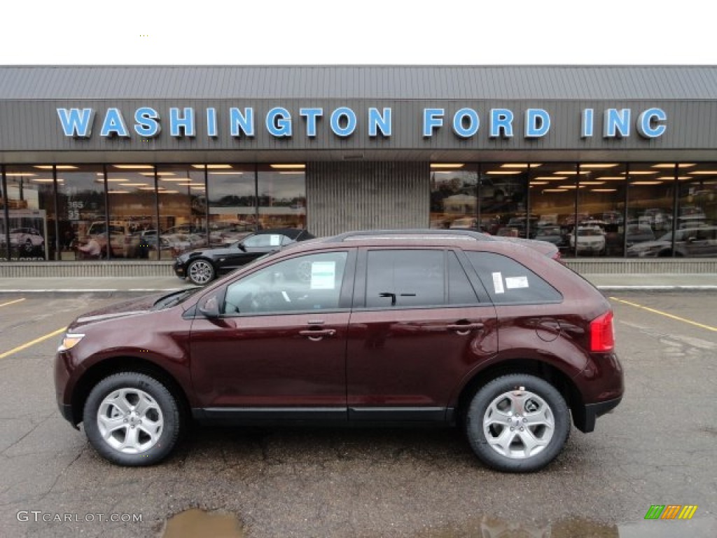 2012 Edge SEL AWD - Cinnamon Metallic / Charcoal Black photo #1