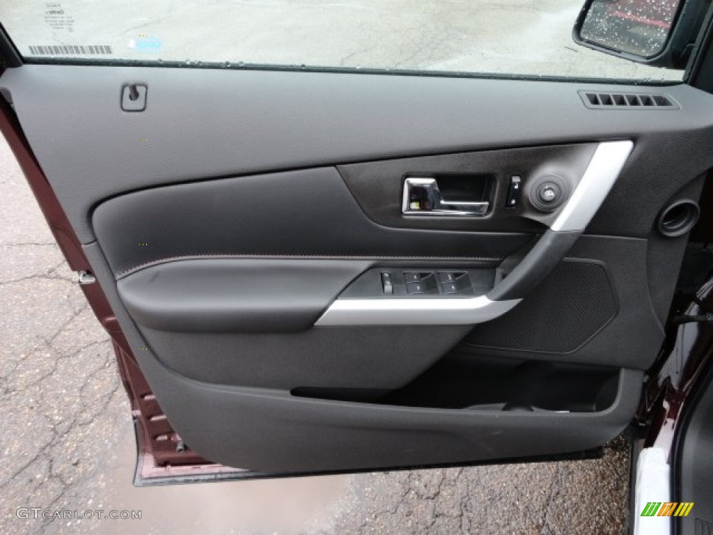 2012 Edge SEL AWD - Cinnamon Metallic / Charcoal Black photo #14