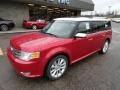 2012 Red Candy Metallic Ford Flex Limited EcoBoost AWD  photo #8