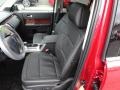 2012 Ford Flex Charcoal Black Interior Front Seat Photo