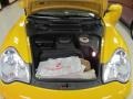 2004 Speed Yellow Porsche 911 Turbo Cabriolet  photo #9