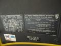Info Tag of 2004 911 Turbo Cabriolet