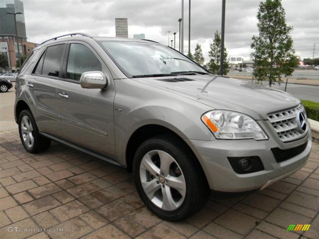 Pewter Metallic 2009 Mercedes-Benz ML 320 BlueTec 4Matic Exterior Photo #60264224