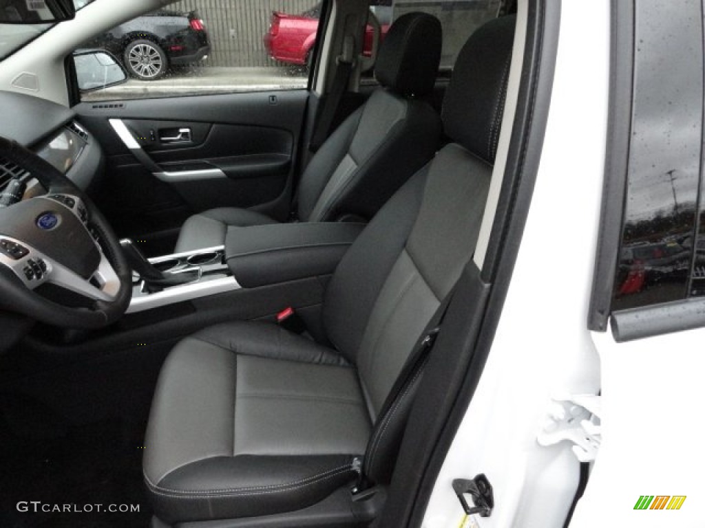 Charcoal Black/Silver Smoke Metallic Interior 2012 Ford Edge Sport AWD Photo #60264482