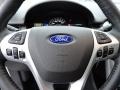 Charcoal Black/Silver Smoke Metallic 2012 Ford Edge Sport AWD Steering Wheel
