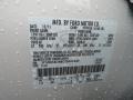UG: White Platinum Tri-Coat 2012 Ford Explorer XLT 4WD Color Code