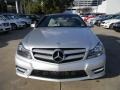 2012 Iridium Silver Metallic Mercedes-Benz C 250 Coupe  photo #2