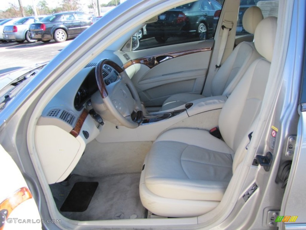 Stone Interior 2004 Mercedes-Benz E 320 Sedan Photo #60265640
