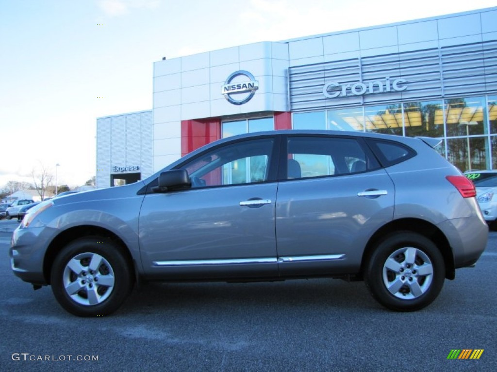 2011 Rogue S - Gotham Gray Metallic / Gray photo #2