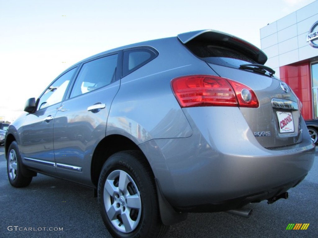 2011 Rogue S - Gotham Gray Metallic / Gray photo #3