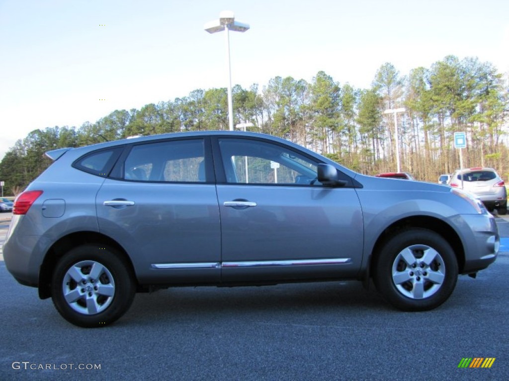 2011 Rogue S - Gotham Gray Metallic / Gray photo #6
