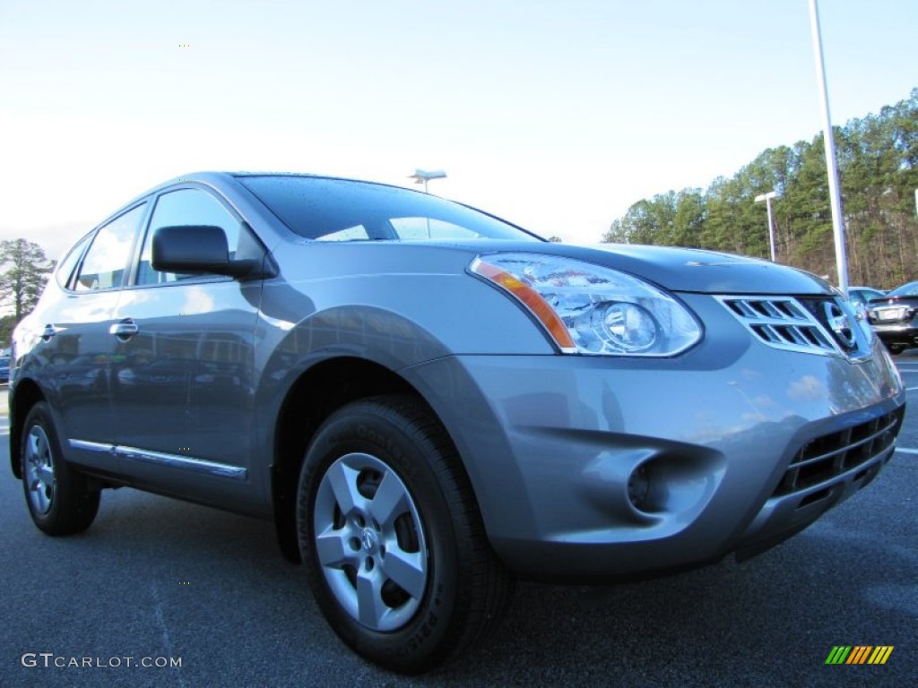 2011 Rogue S - Gotham Gray Metallic / Gray photo #7