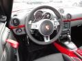 2012 Porsche Cayman Black Interior Dashboard Photo