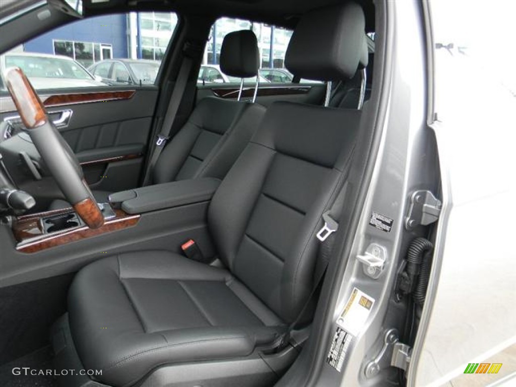 Black Interior 2012 Mercedes-Benz E 350 BlueTEC Sedan Photo #60267089