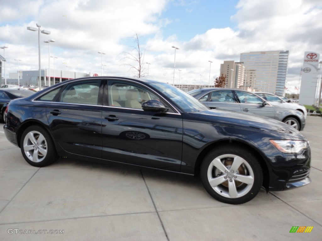 Moonlight Blue Metallic 2012 Audi A6 2.0T Sedan Exterior Photo #60267095