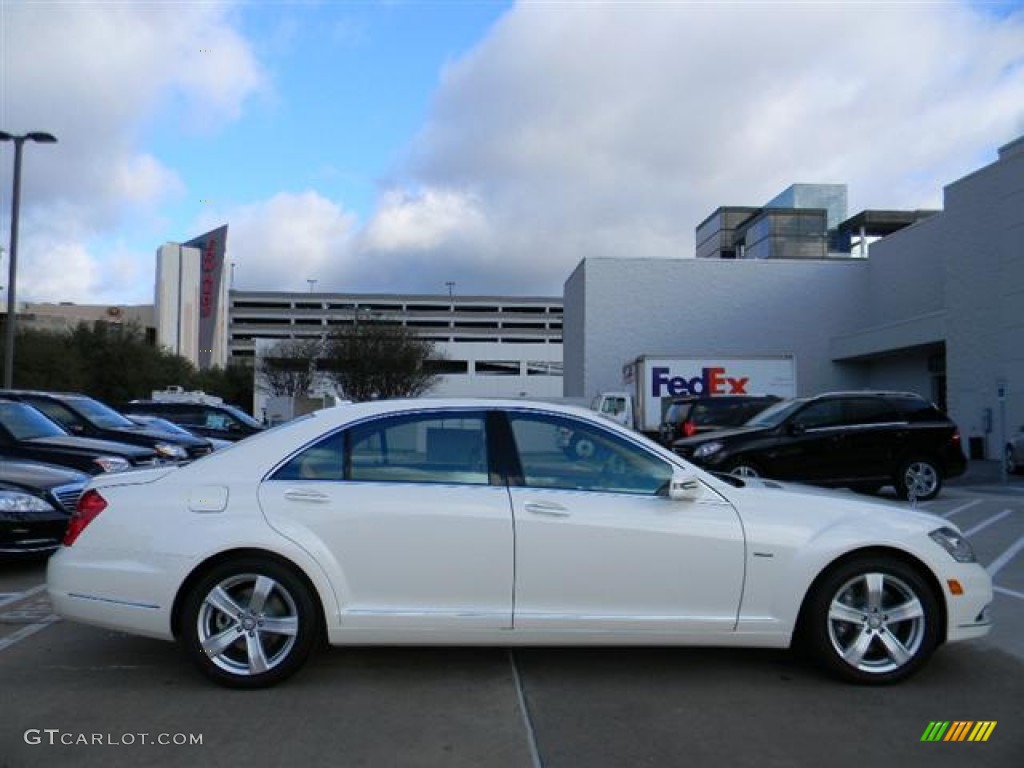 Diamond White Metallic 2012 Mercedes-Benz S 550 Sedan Exterior Photo #60267179
