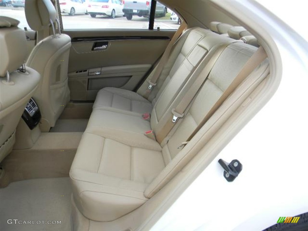 Cashmere/Savanna Interior 2012 Mercedes-Benz S 550 Sedan Photo #60267243