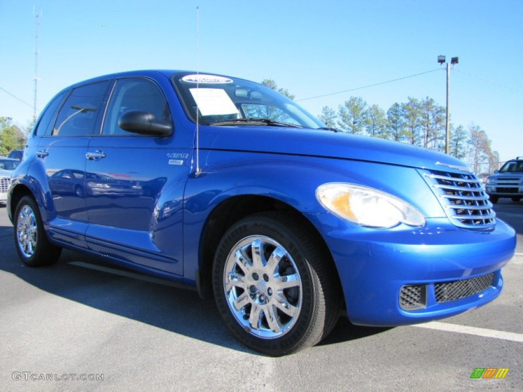 2006 PT Cruiser Touring - Electric Blue Pearl / Pastel Slate Gray photo #4