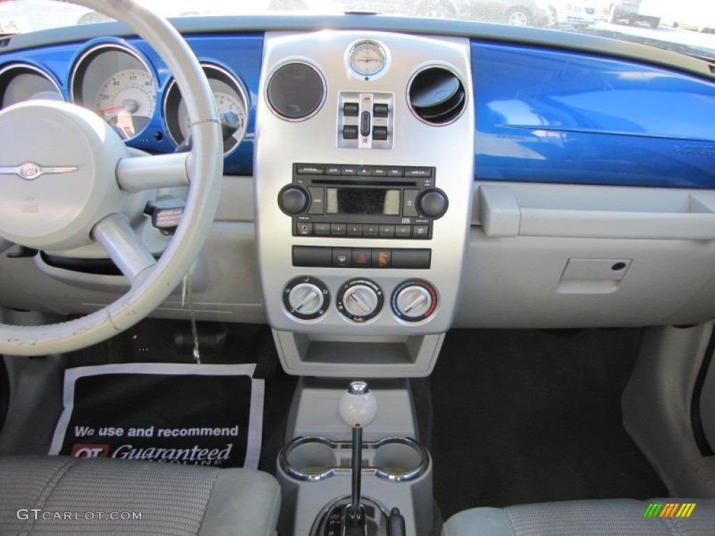 2006 Chrysler PT Cruiser Touring Pastel Slate Gray Dashboard Photo #60267584