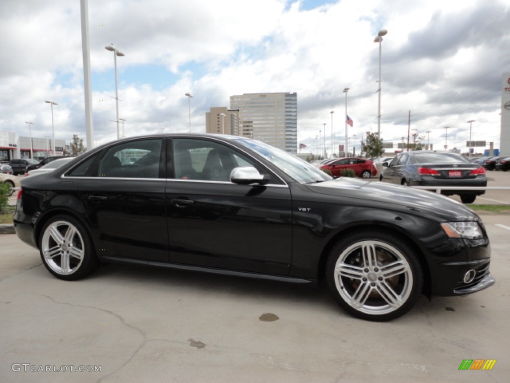 2012 Phantom Black Pearl Effect Audi S4 3 0t Quattro Sedan