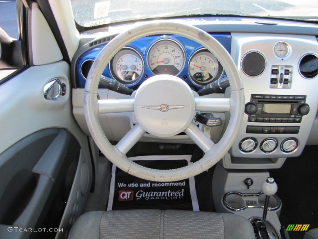 2006 PT Cruiser Touring - Electric Blue Pearl / Pastel Slate Gray photo #11