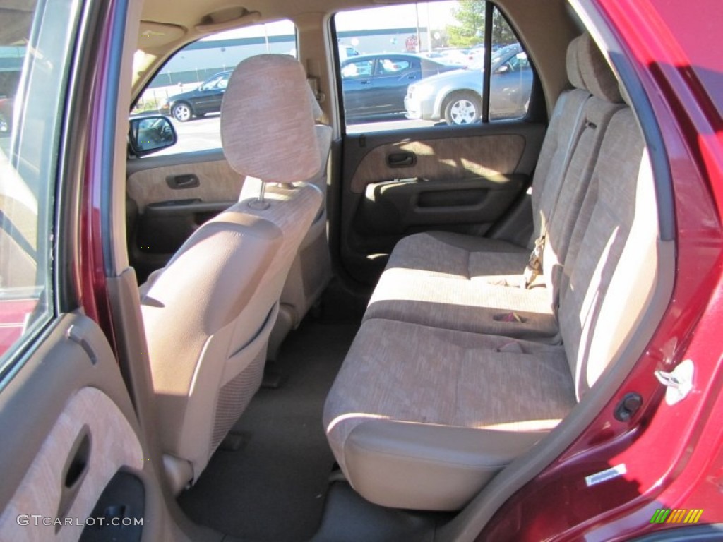 2003 CR-V LX - Chianti Red Pearl / Saddle photo #8