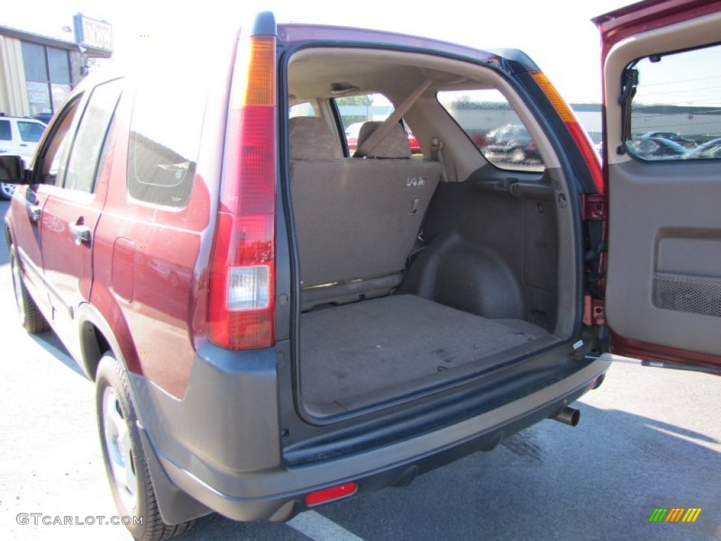 2003 CR-V LX - Chianti Red Pearl / Saddle photo #9