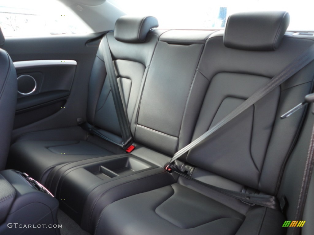 Black Interior 2012 Audi A5 2.0T quattro Coupe Photo #60267773