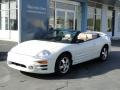 2003 Dover White Pearl Mitsubishi Eclipse Spyder GS  photo #5