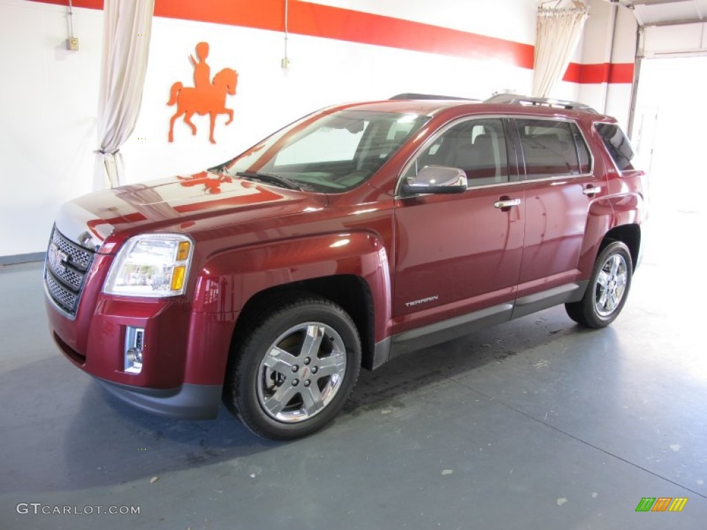 2012 Terrain SLT - Merlot Jewel Metallic / Jet Black photo #1