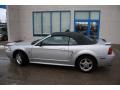 2004 Silver Metallic Ford Mustang V6 Convertible  photo #13