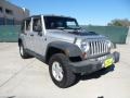 Bright Silver Metallic - Wrangler Unlimited X Photo No. 1