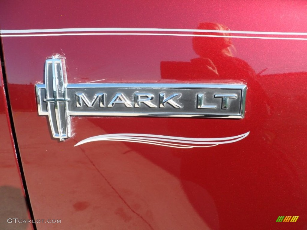 2006 Mark LT SuperCrew - Dark Toreador Red Metallic / Light Parchment photo #16