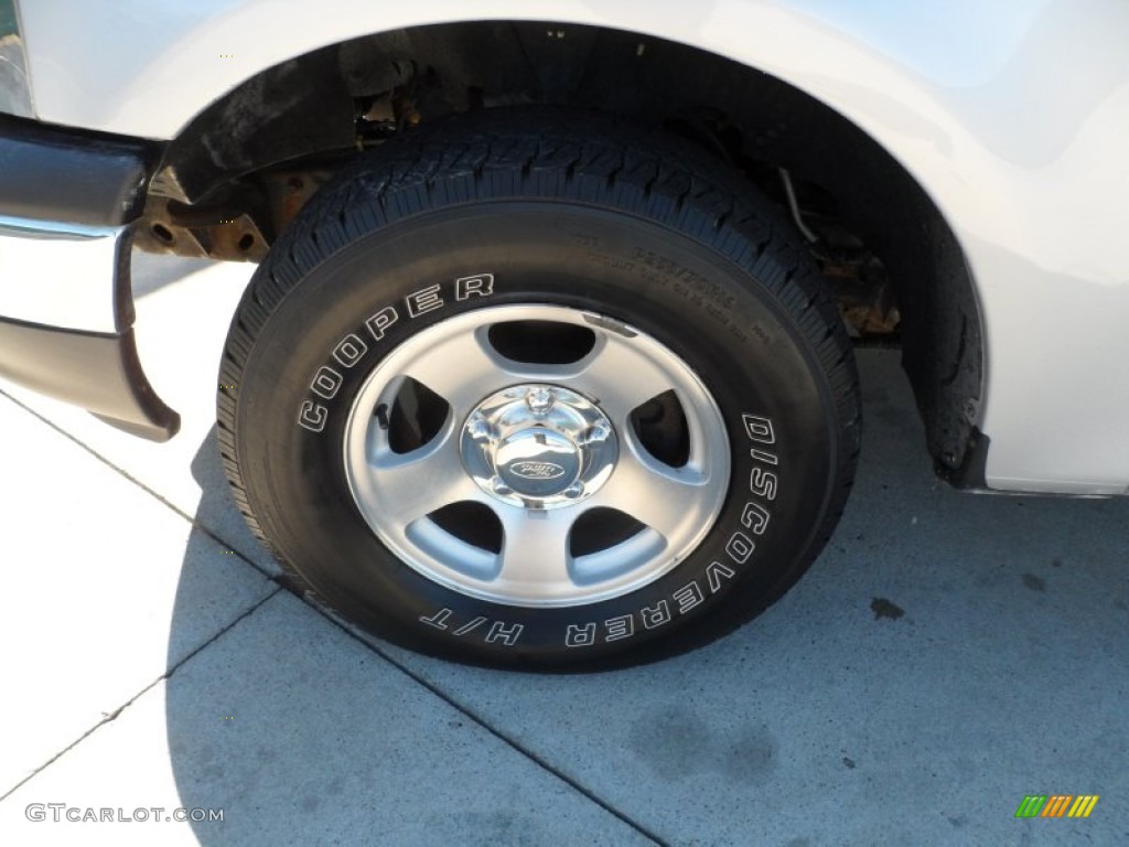 2002 F150 XLT SuperCab - Silver Metallic / Medium Graphite photo #12