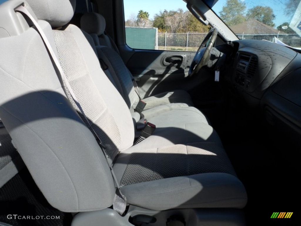 2002 F150 XLT SuperCab - Silver Metallic / Medium Graphite photo #26