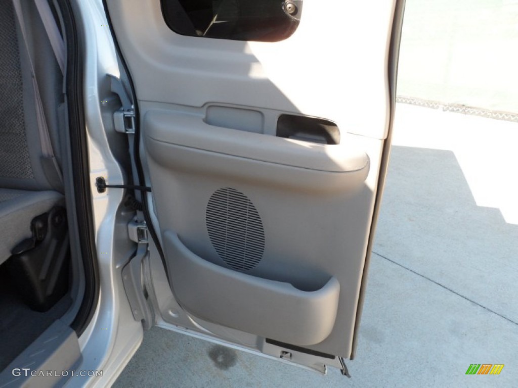 2002 F150 XLT SuperCab - Silver Metallic / Medium Graphite photo #31