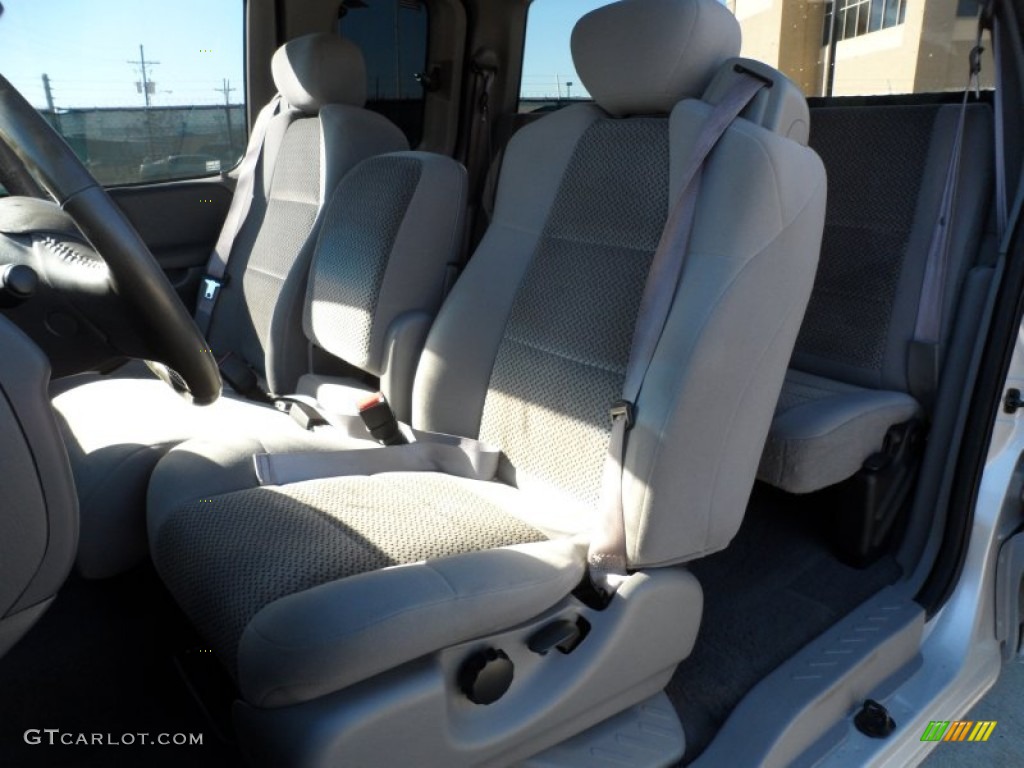 2002 F150 XLT SuperCab - Silver Metallic / Medium Graphite photo #35