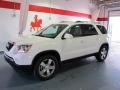 2012 Summit White GMC Acadia SLT  photo #1