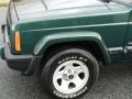 2001 Forest Green Pearlcoat Jeep Cherokee Sport  photo #17