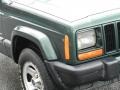 2001 Forest Green Pearlcoat Jeep Cherokee Sport  photo #29