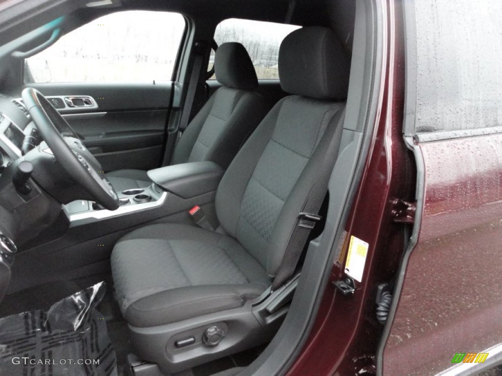 2011 Explorer XLT - Bordeaux Reserve Red Metallic / Charcoal Black photo #6