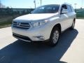 2012 Blizzard White Pearl Toyota Highlander SE  photo #7