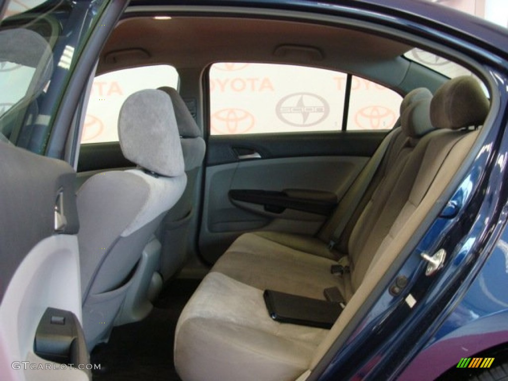 2010 Accord LX-P Sedan - Royal Blue Pearl / Gray photo #20