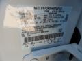 UG: White Platinum Metallic Tri-Coat 2012 Ford F250 Super Duty Lariat Crew Cab 4x4 Color Code