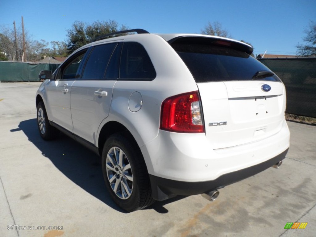 2012 Edge SEL - White Platinum Metallic Tri-Coat / Medium Light Stone photo #5